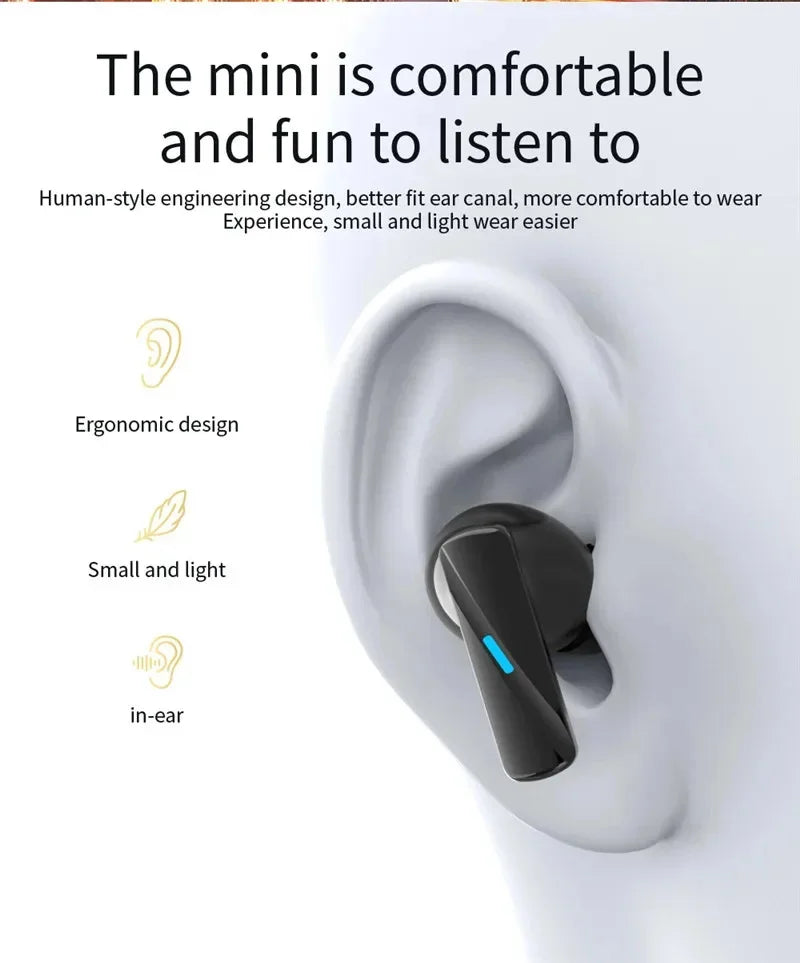 S ony True Wireless Bluetooth Earphones Headphones In-ear Earplugs Waterproof Fitness Motion Music Hedset Flip Cover Earphone