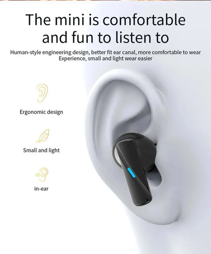 S ony True Wireless Bluetooth Earphones Headphones In-ear Earplugs Waterproof Fitness Motion Music Hedset Flip Cover Earphone