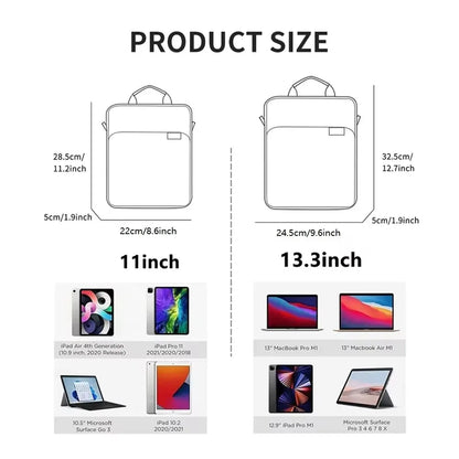 Tablet Bag Case for iPad 11th 2025 11 inch A16 Air 13 11 M3 Pro 10th Universal Laptop Pouch Handbag for iPad 2025 Accessories