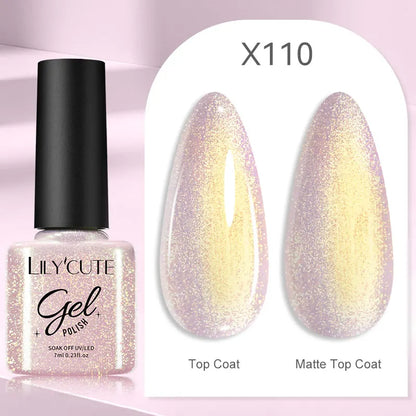 LILYCUTE 129 Colors Nail Gel Polish