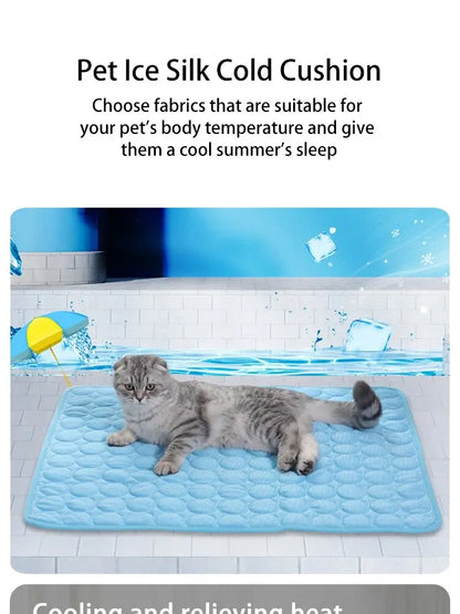 Pet Ice Mats - Cooling Sleeping Pad for Small Dogs/Cats/Pets