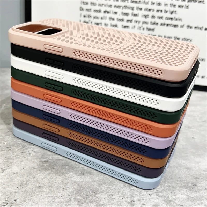 Heat Dissipation Magsafe Mesh Case For iPhone