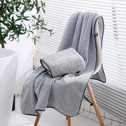 1PCS Thickened Bath Towels - 100% Bamboo Fiber