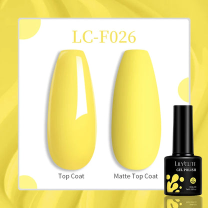 LILYCUTE 129 Colors Nail Gel Polish