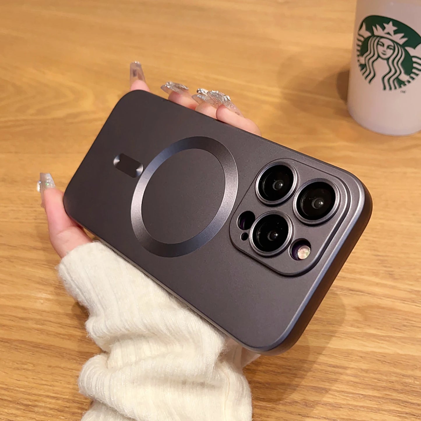 Magsafe Magnetic Wireless Charge Phone Cases For iPhone