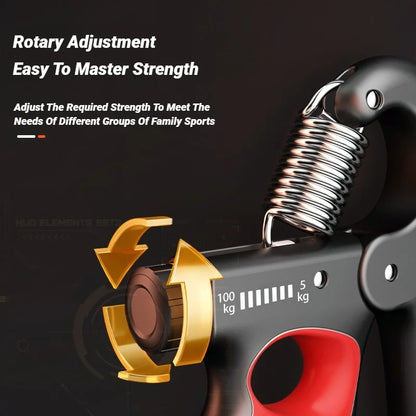 5-100KG Grip Strength Gym Wrist Expander Hand Strengthener Adjustable Muscle Recovery Fitness Exercise Device For Rehabilitation