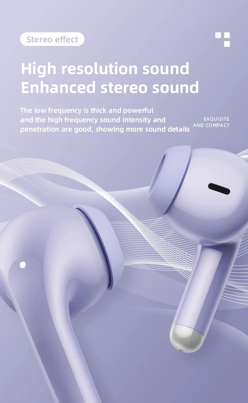 Choice Lenovo LP40 Pro TWS Bluetooth Earphones Touch Control Music Sport Headset Noise Reduction Gaming Headphones 250mAh New