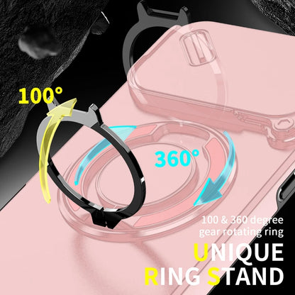 Armor Shockproof Magnetic Ring Stand Holder Phone Case For iphone 17 Pro Max Camera Protection Cover For iphone17 Air Case