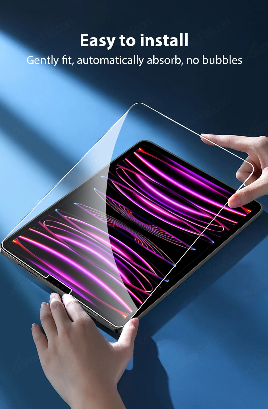 Tempered Glass Screen Protector For Ipad Pro 13 M4 2025 12.9 A16 11th Air 11 5 4 M3 M2 10 9 9th 10th 8 Generation Mini 7 6 Film