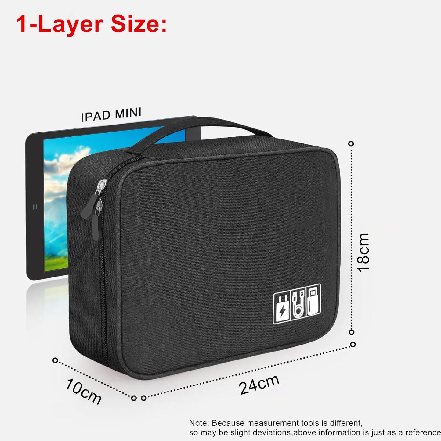 Waterproof Travel Cable Organizer Bag