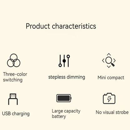 Touch LED Night Light with 3 Modes for Dimming