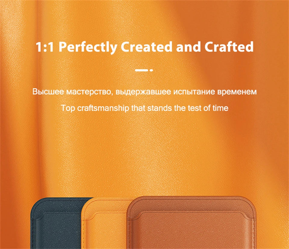 Magsafe Magnetic Wallet Phone Case For iPhone