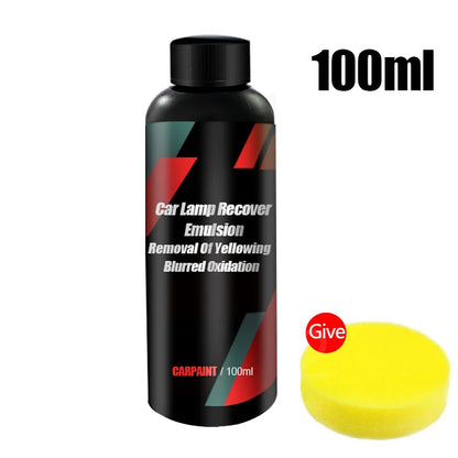 Car Headlight Restoration Polishing Kits