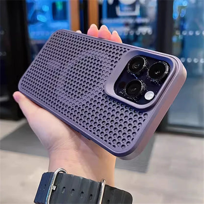Heat Dissipation Magsafe Mesh Case For iPhone