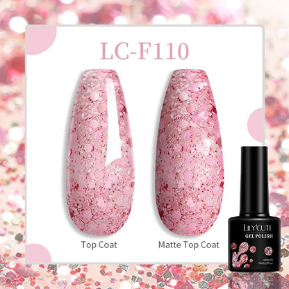 LILYCUTE 129 Colors Nail Gel Polish