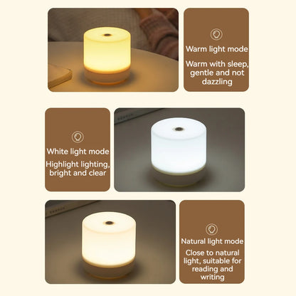 Touch LED Night Light with 3 Modes for Dimming