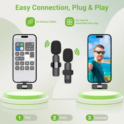 Basix 2.4G Wireless Lavalier Microphone