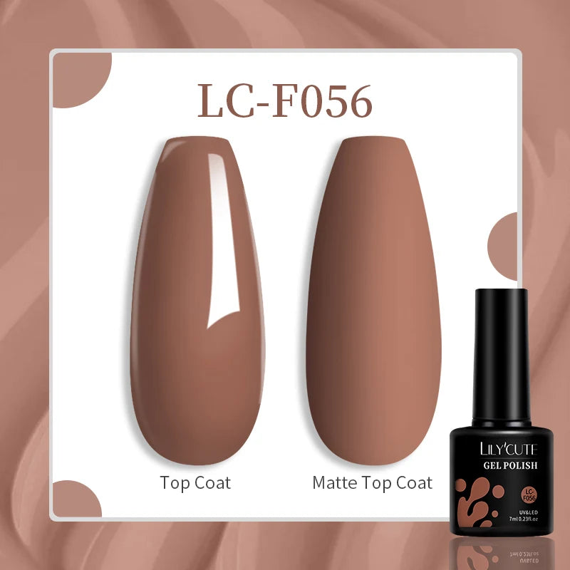LILYCUTE 129 Colors Nail Gel Polish
