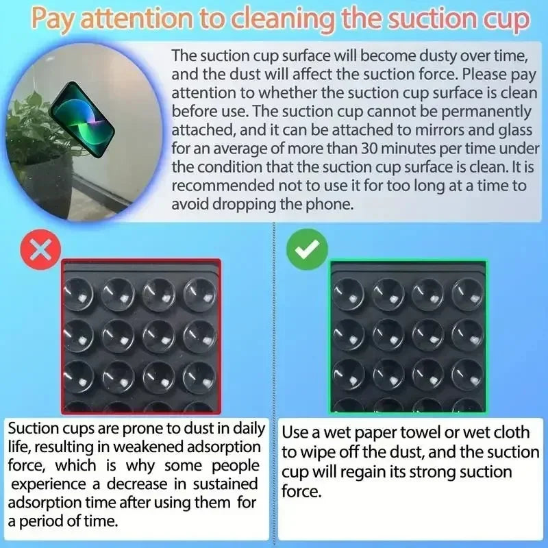 Silicone Suction Cup Phone Holder