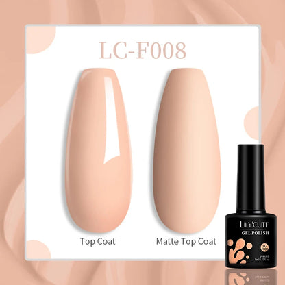 LILYCUTE 129 Colors Nail Gel Polish