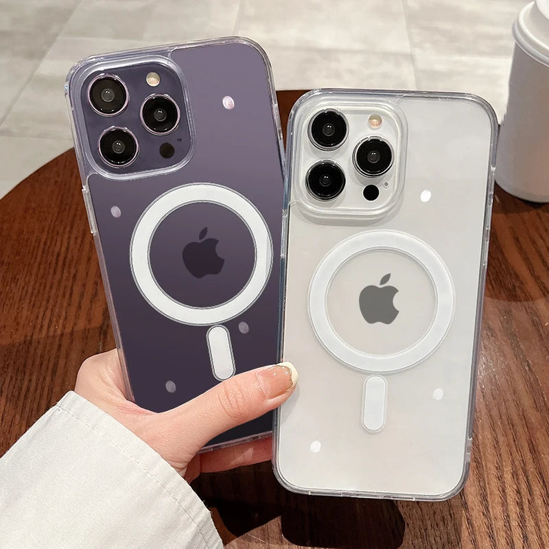 Magnetic Transparent iPhone Case