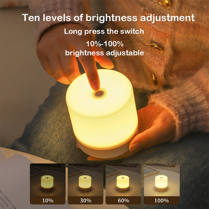 Touch LED Night Light with 3 Modes for Dimming