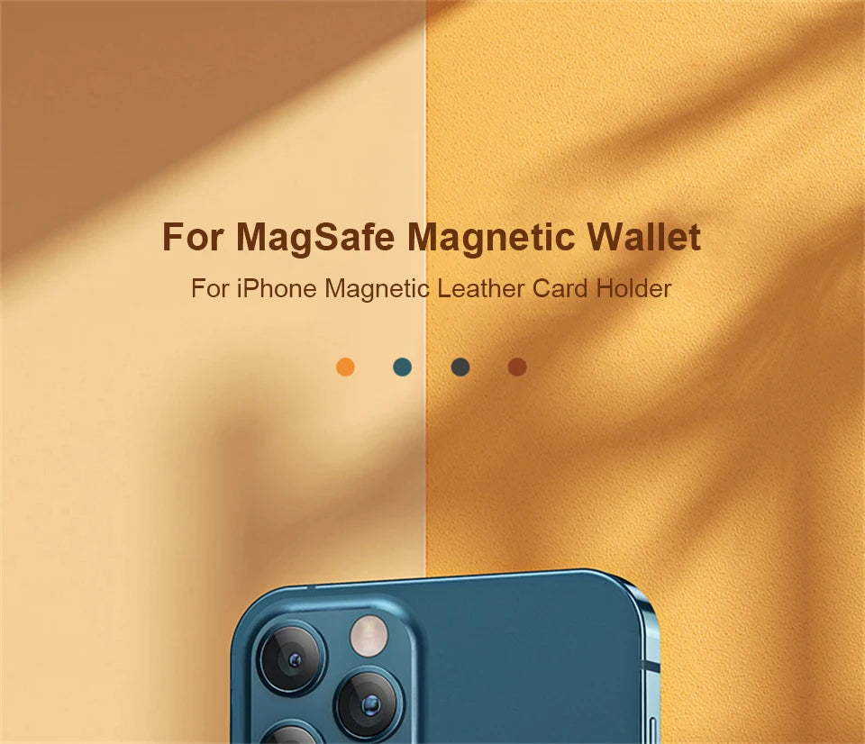 Magsafe Magnetic Wallet Phone Case For iPhone