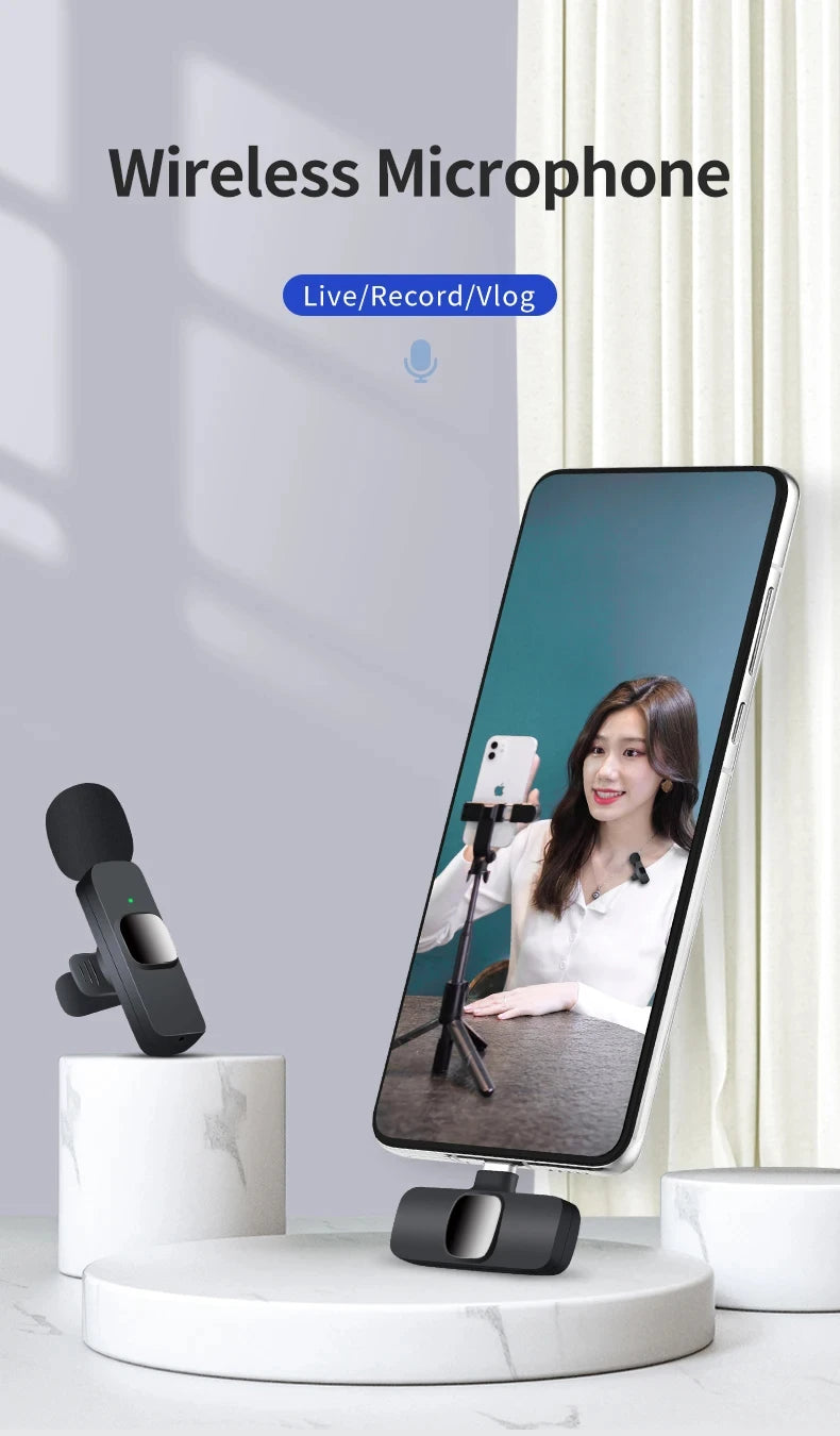 Basix 2.4G Wireless Lavalier Microphone