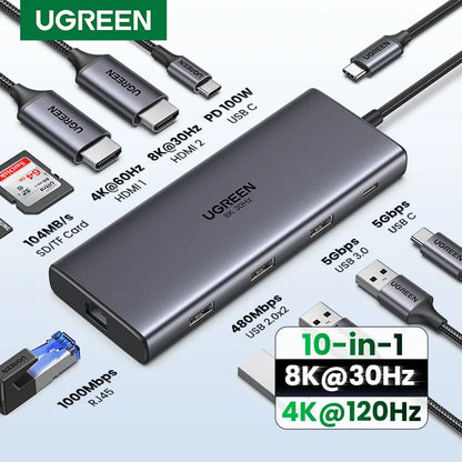 UGREEN Multiport USB-C Docking Station