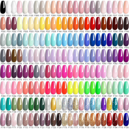 LILYCUTE 129 Colors Nail Gel Polish