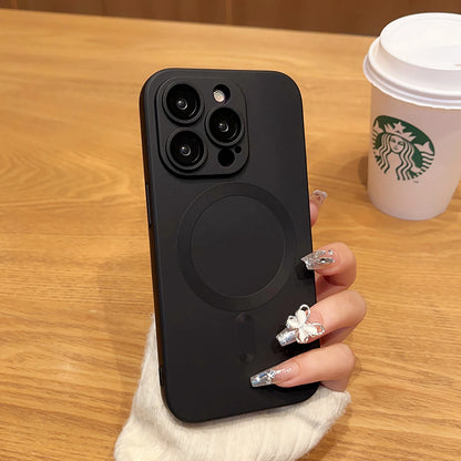 Magsafe Magnetic Wireless Charge Phone Cases For iPhone