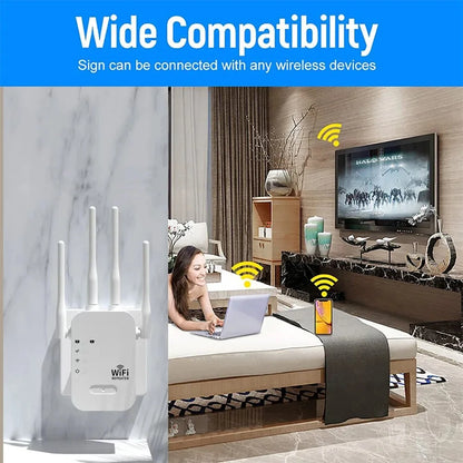 1200Mbps Dual-Band WiFi Repeater