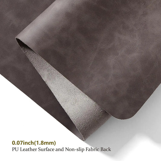 YSAGI Leather Desk Mat - Non-Slip PU Desk Pad for Office and Home Large Mouse Pad and keyboard Desk Mats on Top of Desks