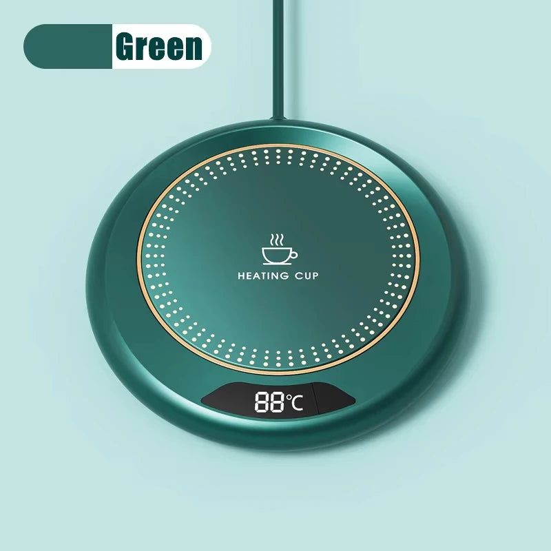 Thermostat Coaster USB Home Heating Coaster 3-speed Adjustment Heating 55 Degrees Constant Temperature