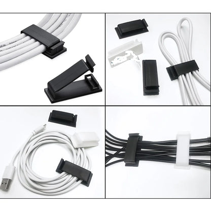 282/352/367 Pcs Cable Organizer Management kit