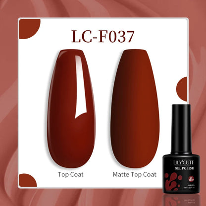 LILYCUTE 129 Colors Nail Gel Polish