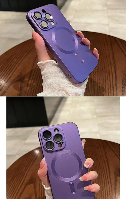 Original Matte Silicone Magnetic Case For iPhone 1