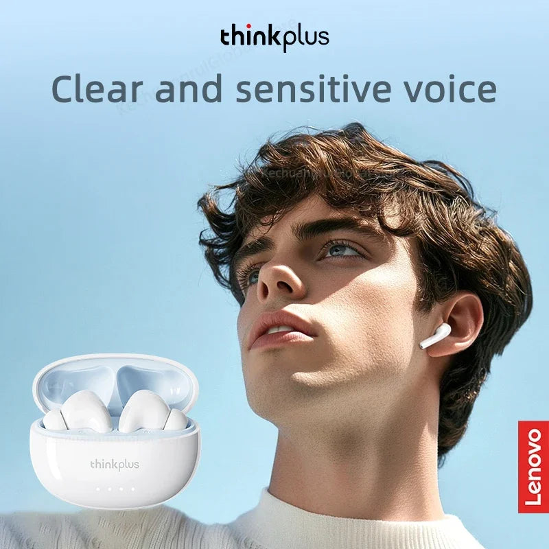 Lenovo LP5 PRO Wireless Bluetooth 5.4 Earphones TWS HiFi Sound Gaming Earbuds LP5Pro Sport headset Long Standby Touch Control