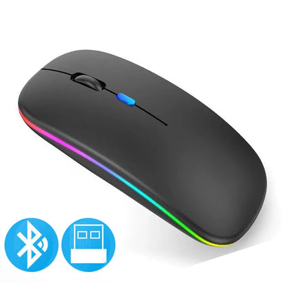 Wireless Mouse Bluetooth compatible 2.4GHz