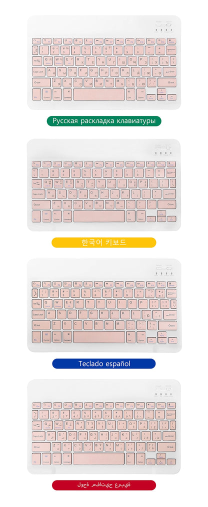 For iPad Keyboard Case For iPad 2024 iPad Air 11-in 13-in M2 Pro 11-in 13-in M4 Pro 11 12.9 10.2 9/8/7th 10.5 9.7 Air 3 2 Case