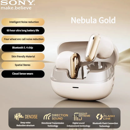 Sony Sports TWS Bluetooth 5.3 Earbuds Wireless Gaming Headphones HiFi Stereo Low Latency for Cycling & Gaming Activities