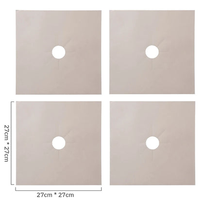 Teflon-Coated Gas Stove Protectors
