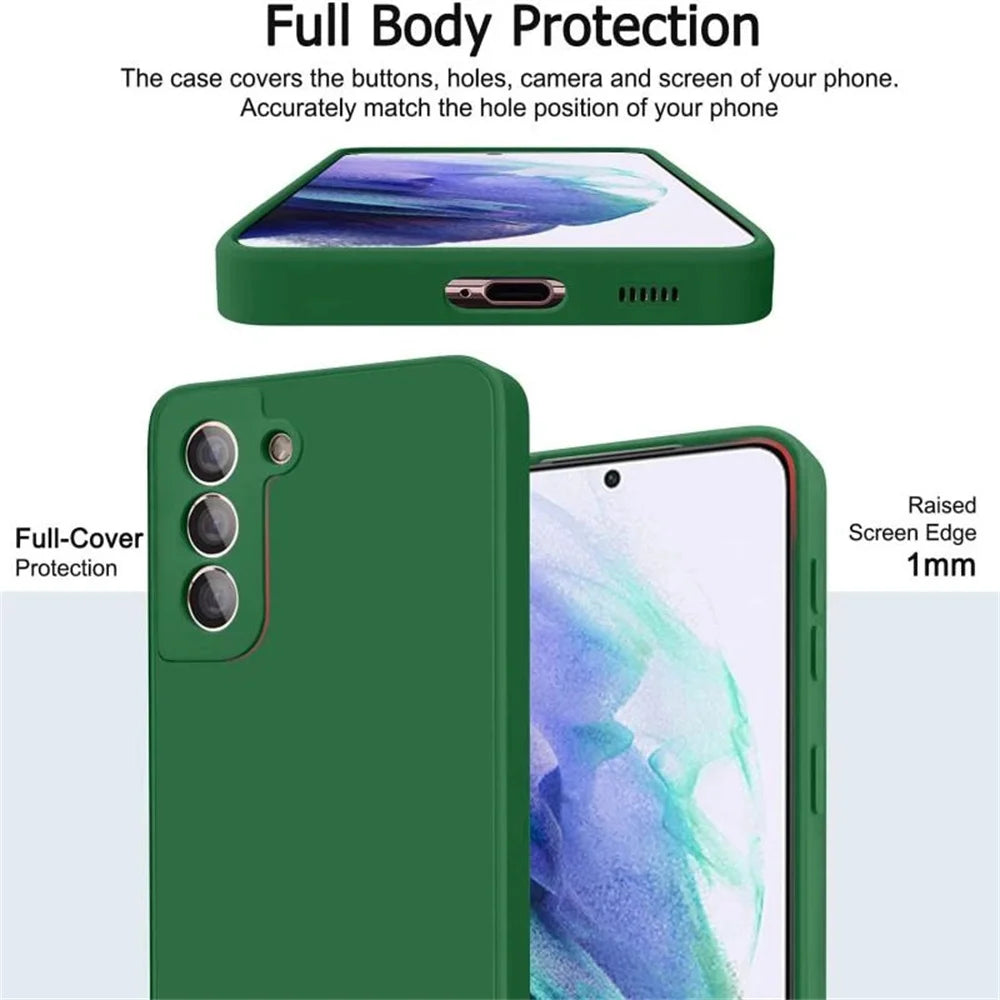 Luxury Liquid Silicone Case for Samsung