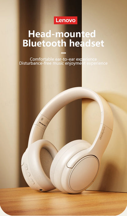 Original Lenovo 5.3 Wireless Bluetooth Headset TH20 Gaming Dual Mode Foldable Sport Headphone HIFI Sound Music Earphone 2023 New