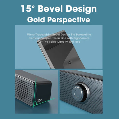 Home theater, Bluetooth speakers, USB powered wired and wireless audio panels, TV, PC, laptop, 3D audio gaming system