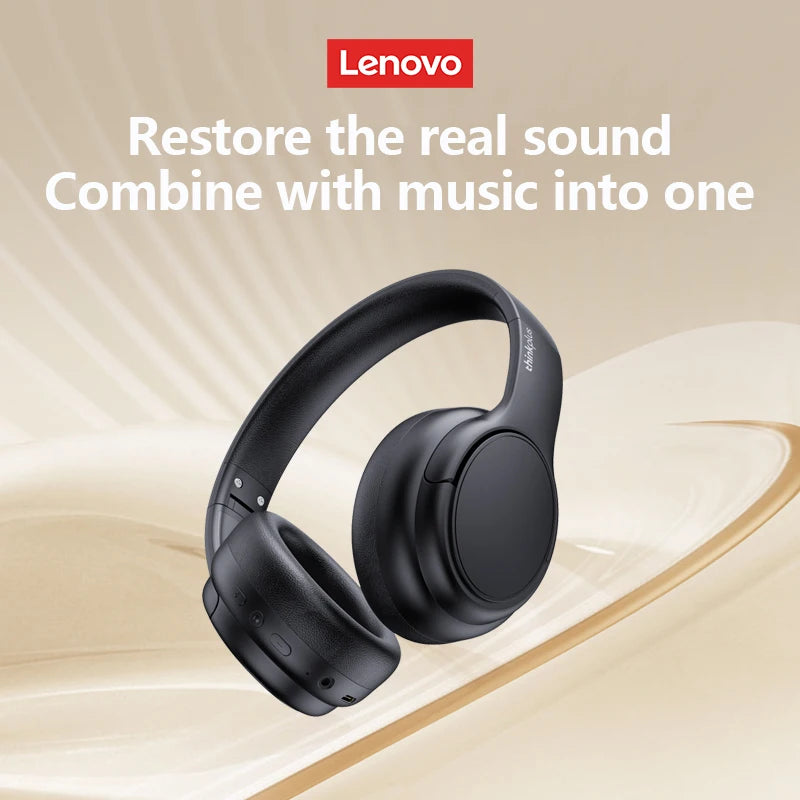 Original Lenovo 5.3 Wireless Bluetooth Headset TH20 Gaming Dual Mode Foldable Sport Headphone HIFI Sound Music Earphone 2023 New