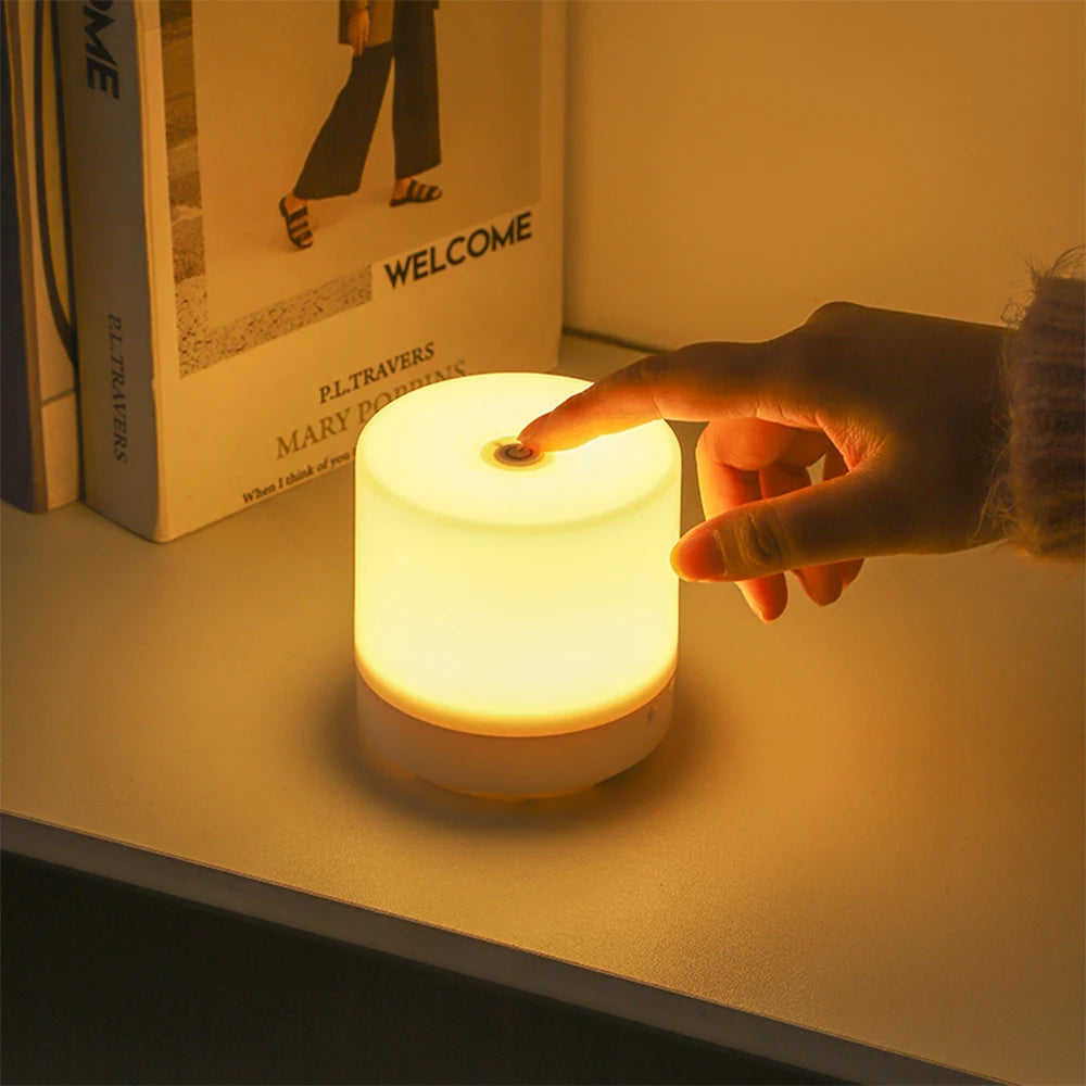 Touch LED Night Light with 3 Modes for Dimming