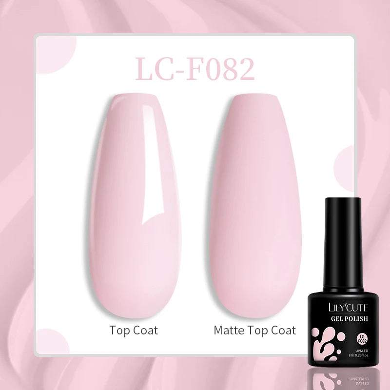 LILYCUTE 129 Colors Nail Gel Polish