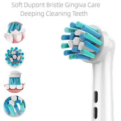 4PCS Dupont Bristle Electric Toothbrush Heads For Oral B