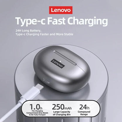 Original Lenovo LP5 TWS Wireless Bluetooth Earphone Long Battery Life Sports Headphone Dual Mode Gaming HD Call Headset With Mic